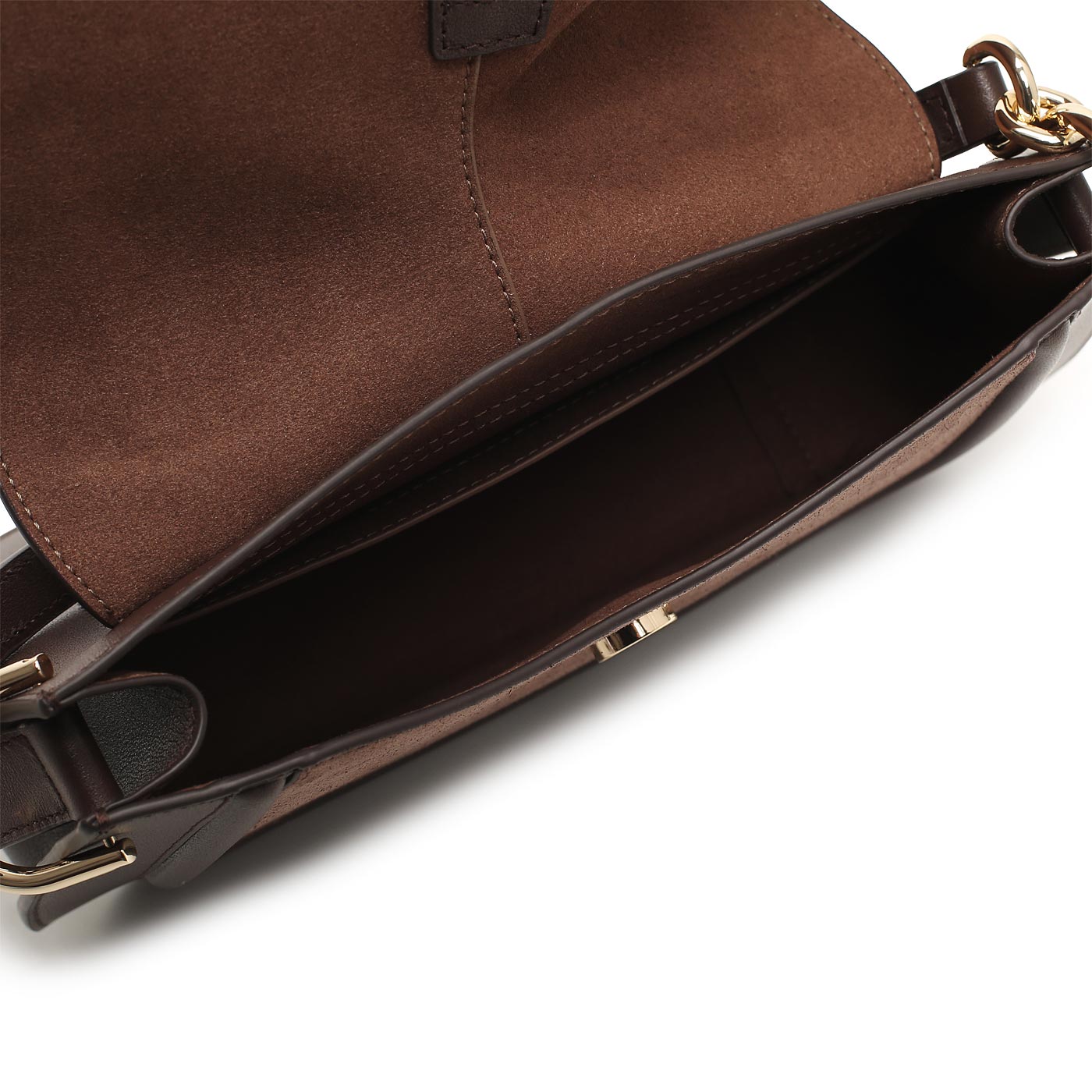 Кожаная сумка Furla Flow