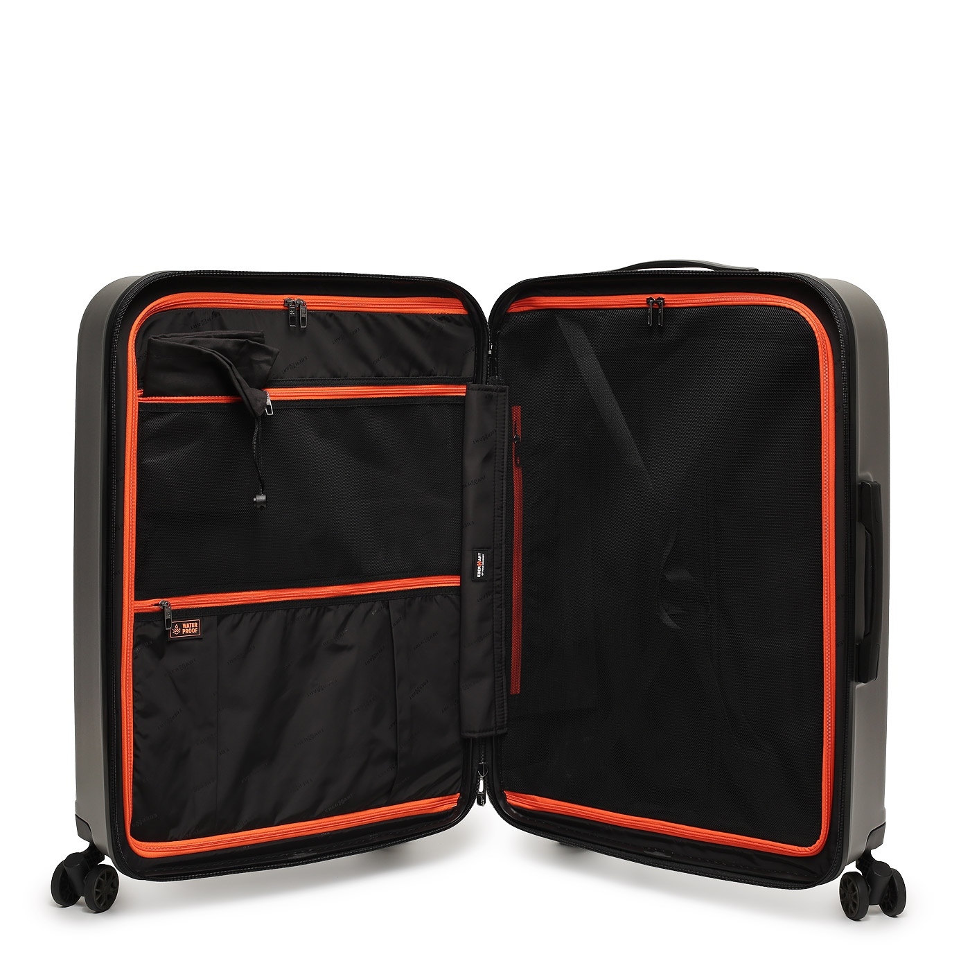 Чемодан с амортизированными колесами Eberhart Phantom