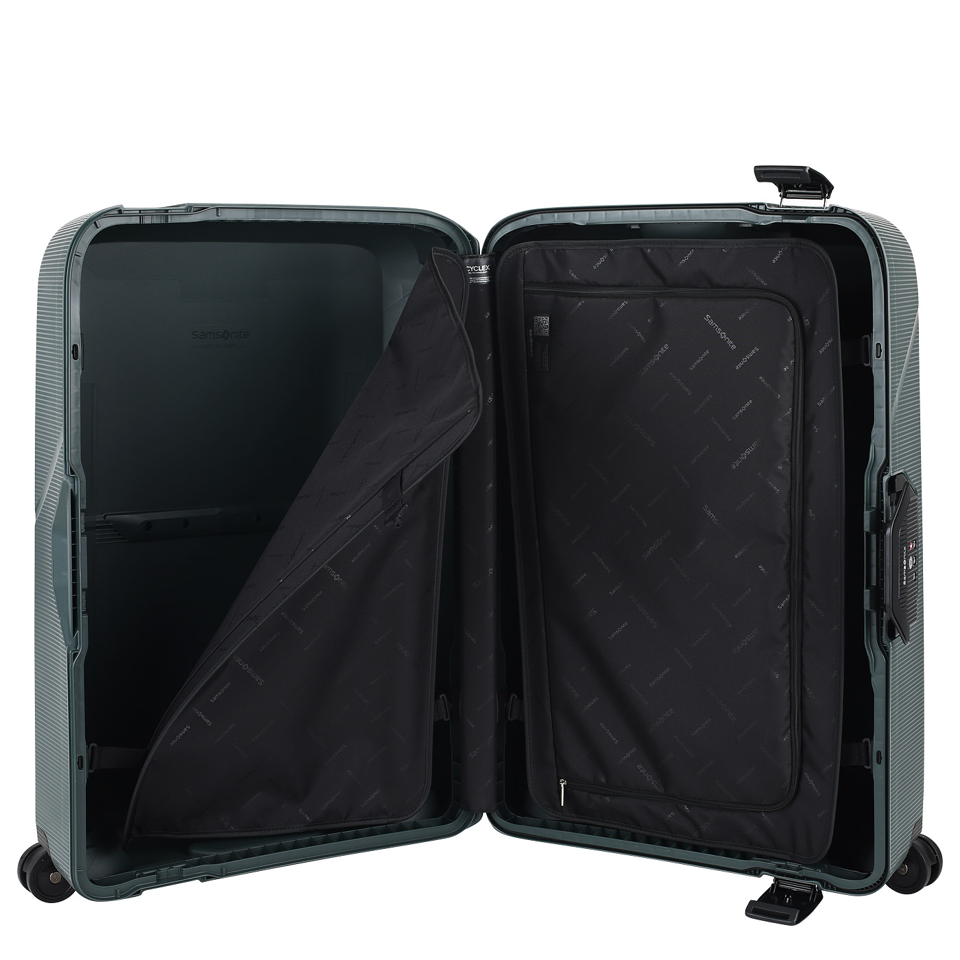 Чемодан большой L из полипропилена с кодовым замком Samsonite Magnum ECO