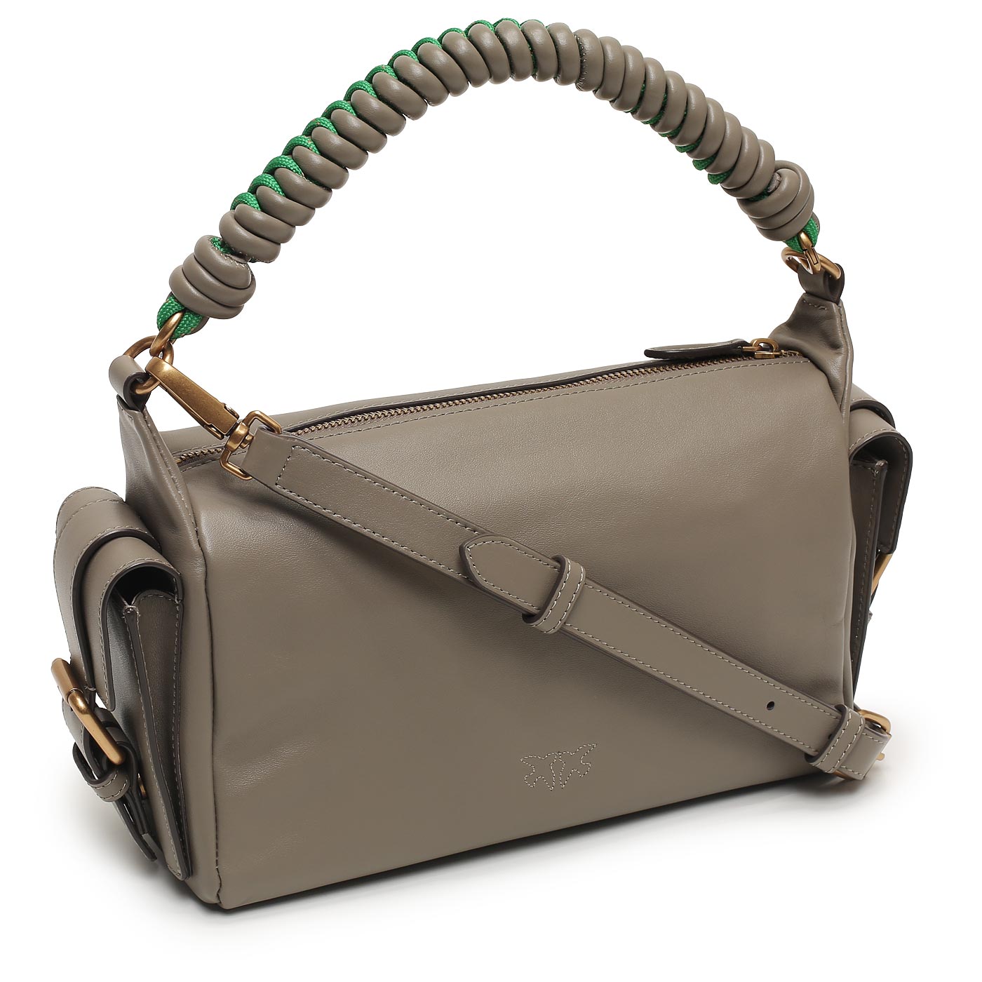 Кожаная сумка Pinko Cargo