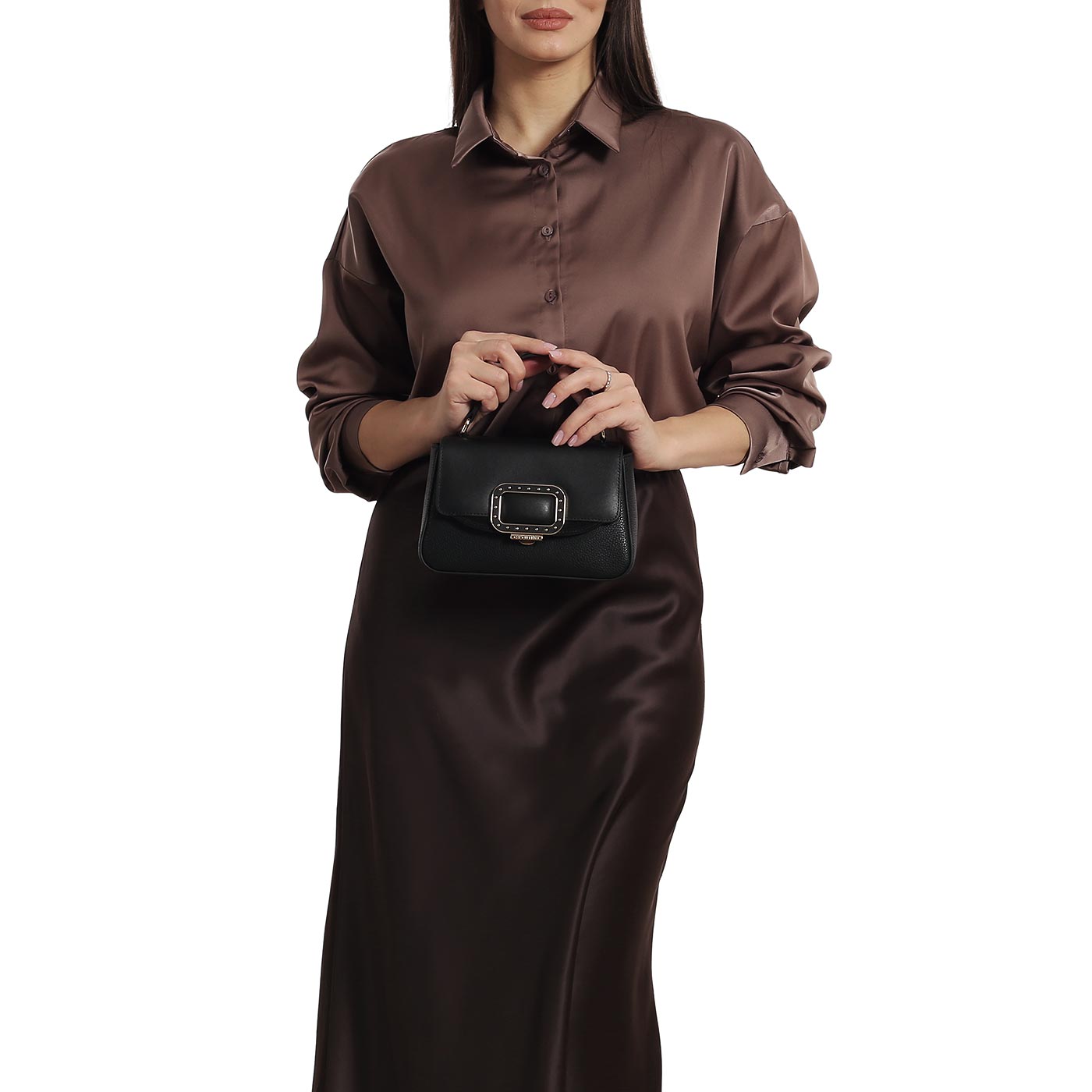 Кожаная сумка Cromia Grace