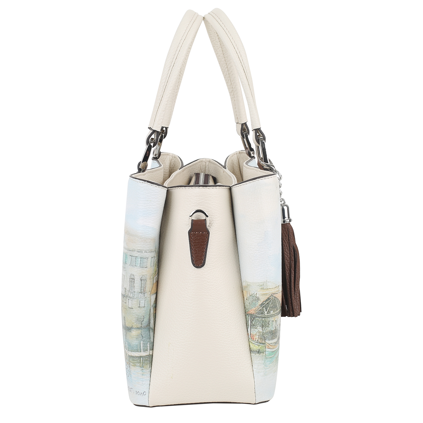 Кожаная сумка Chatte Lille