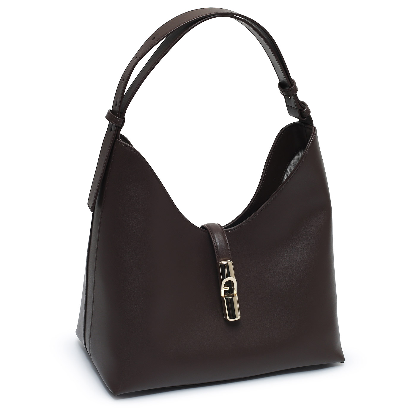 Кожаная сумка Furla Goccia