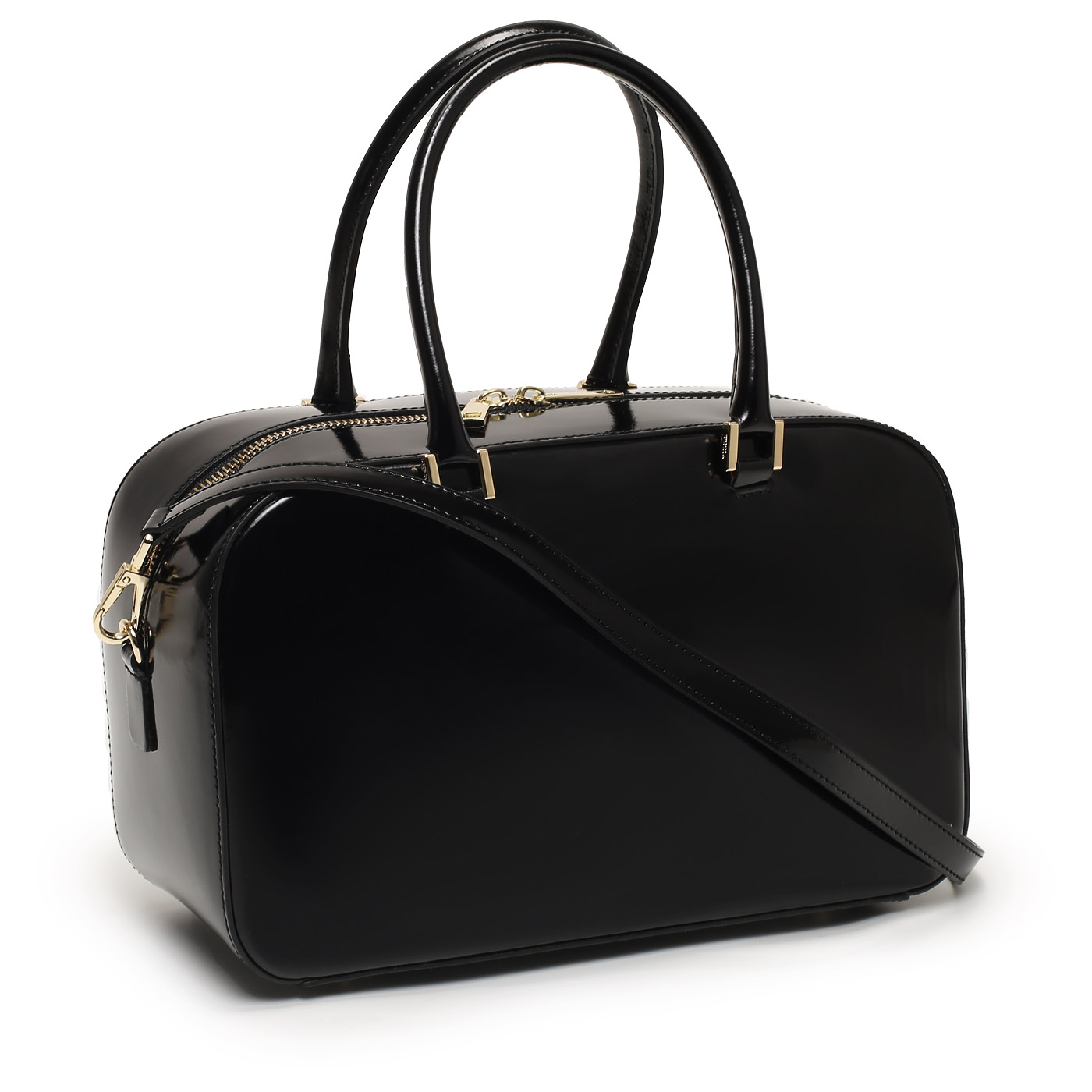 Глянцевая сумка Christian Villa Vitello Specchio