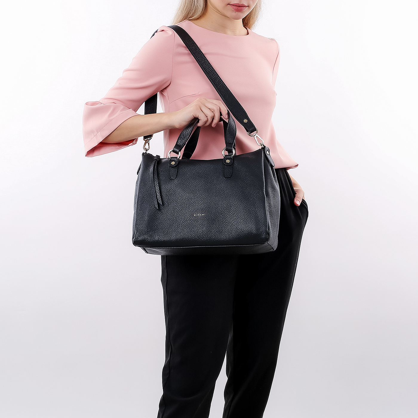 Сумка из мягкой кожи Ripani Bellini