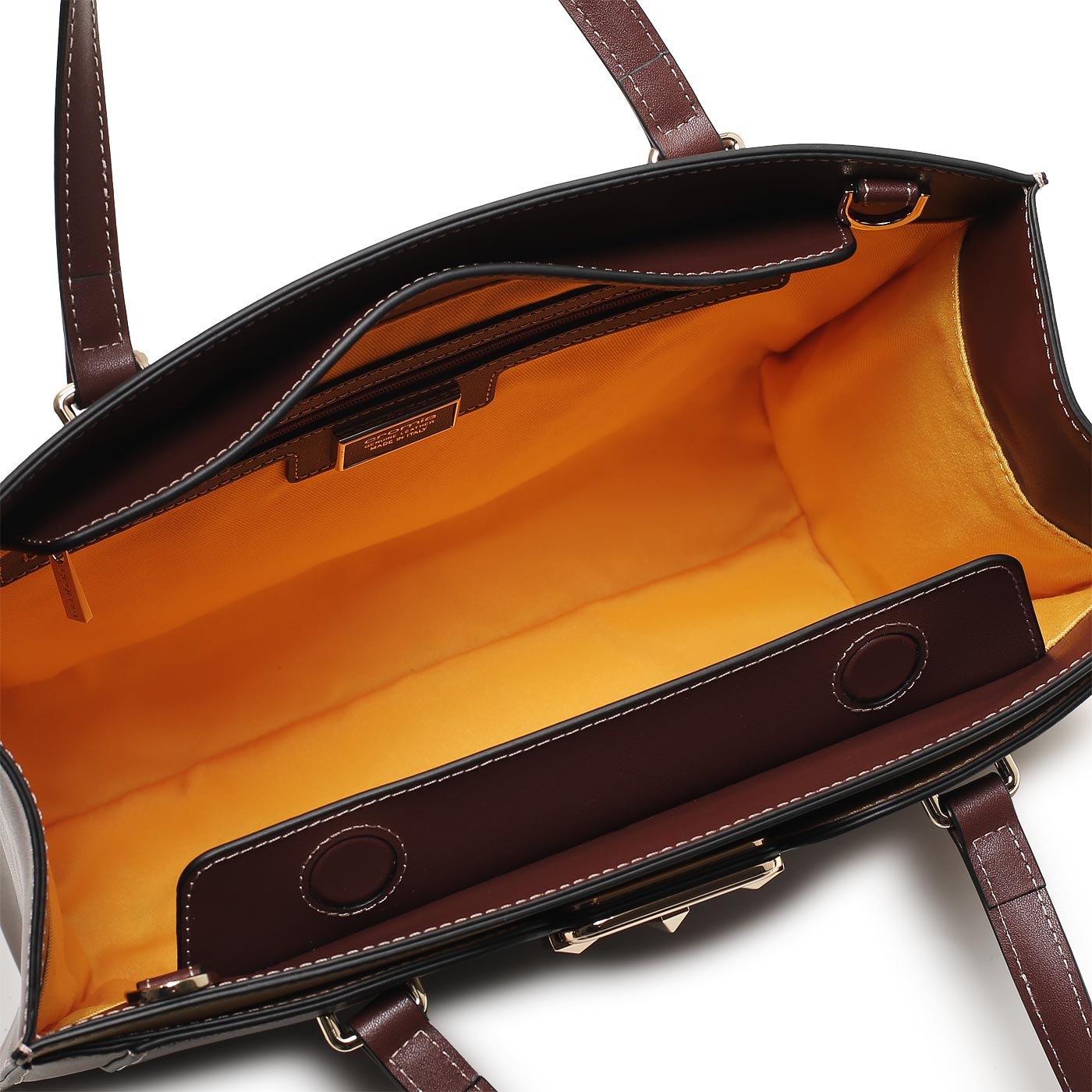 Кожаная сумка Cromia Isabella