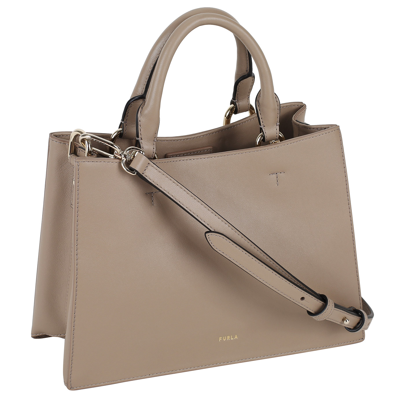 Кожаная сумка Furla Nuvola