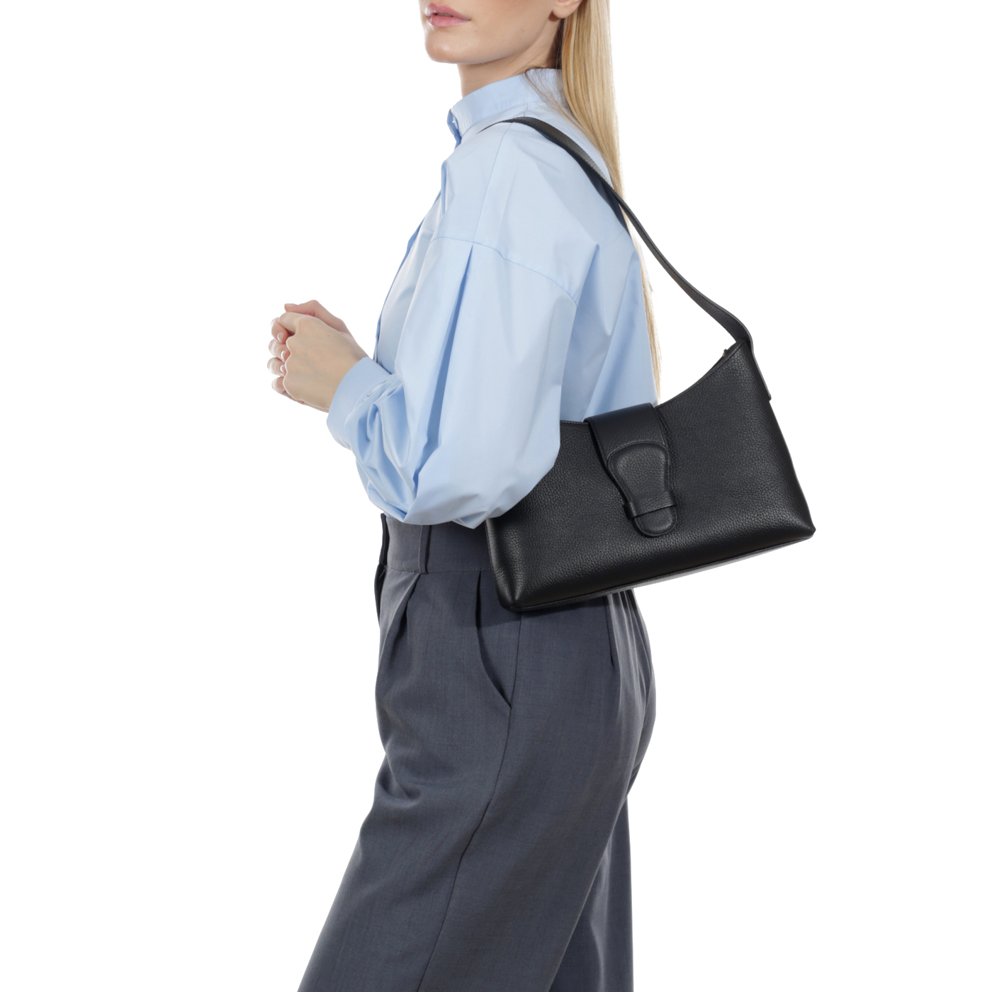 Кожаная сумка Aurelli Soft