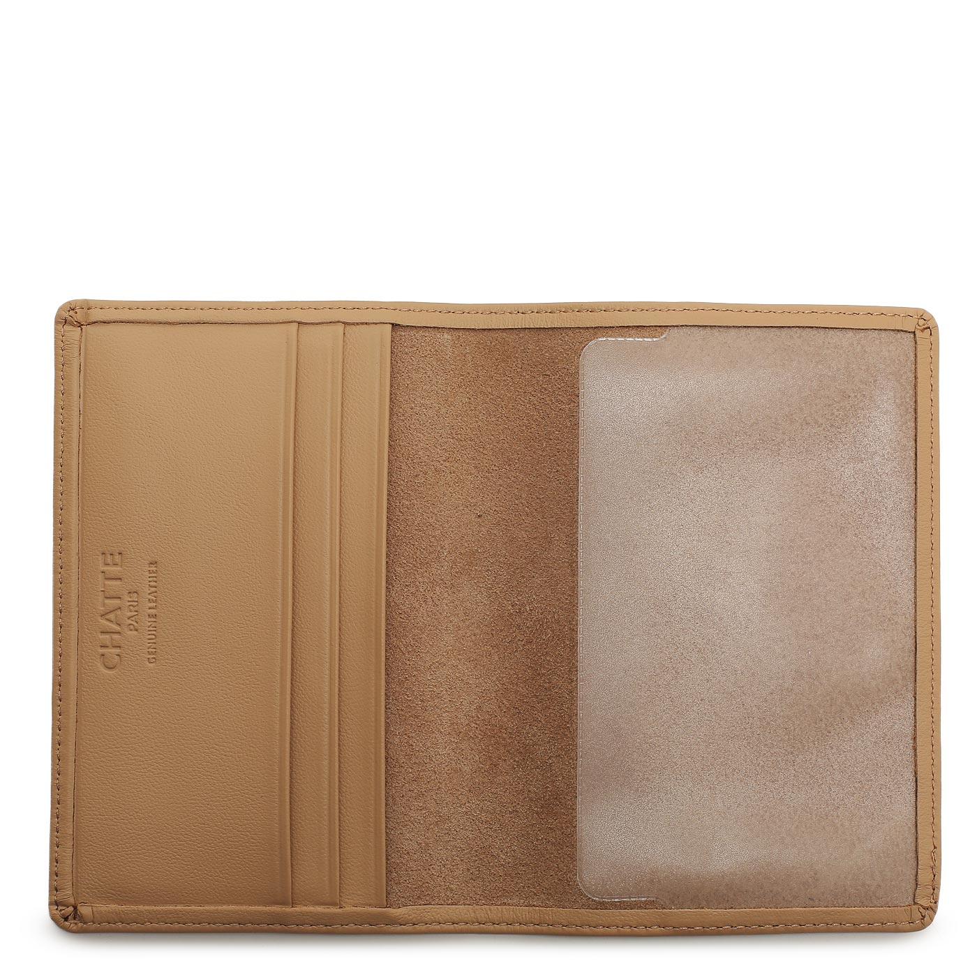 Кожаная обложка для паспорта Chatte Lion