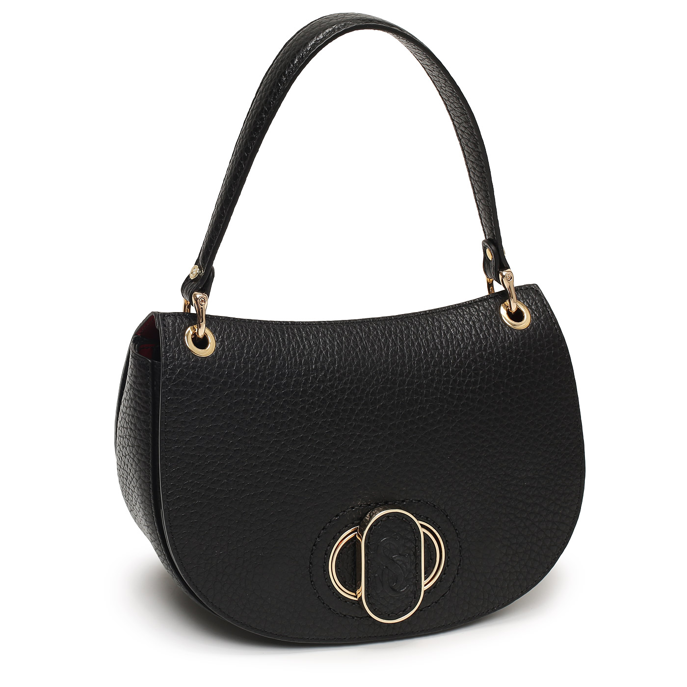 Кожаная сумка Carlo Salvatelli Madeleine cervino