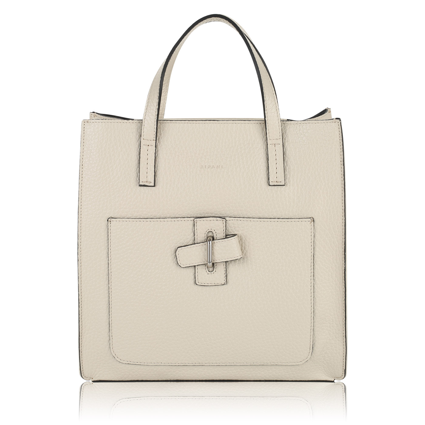 Ripani Кремовая сумка на молнии