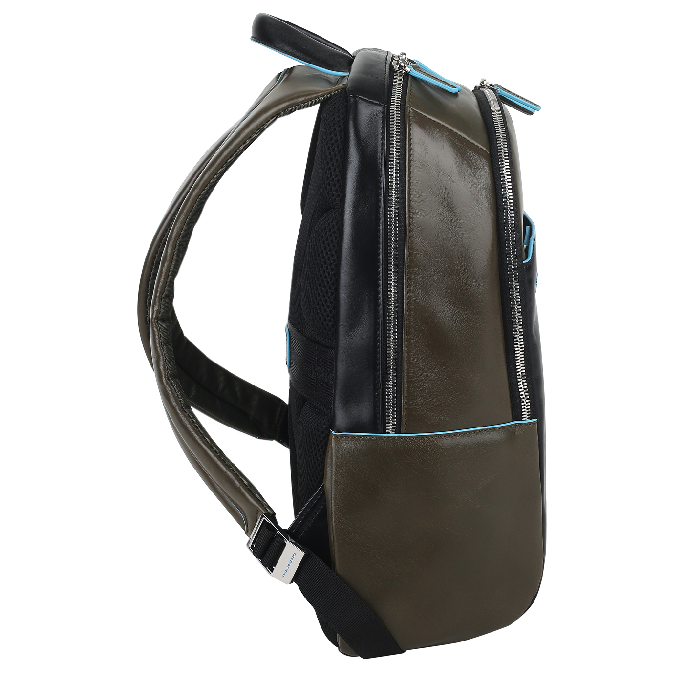 Кожаный рюкзак Piquadro Blue square