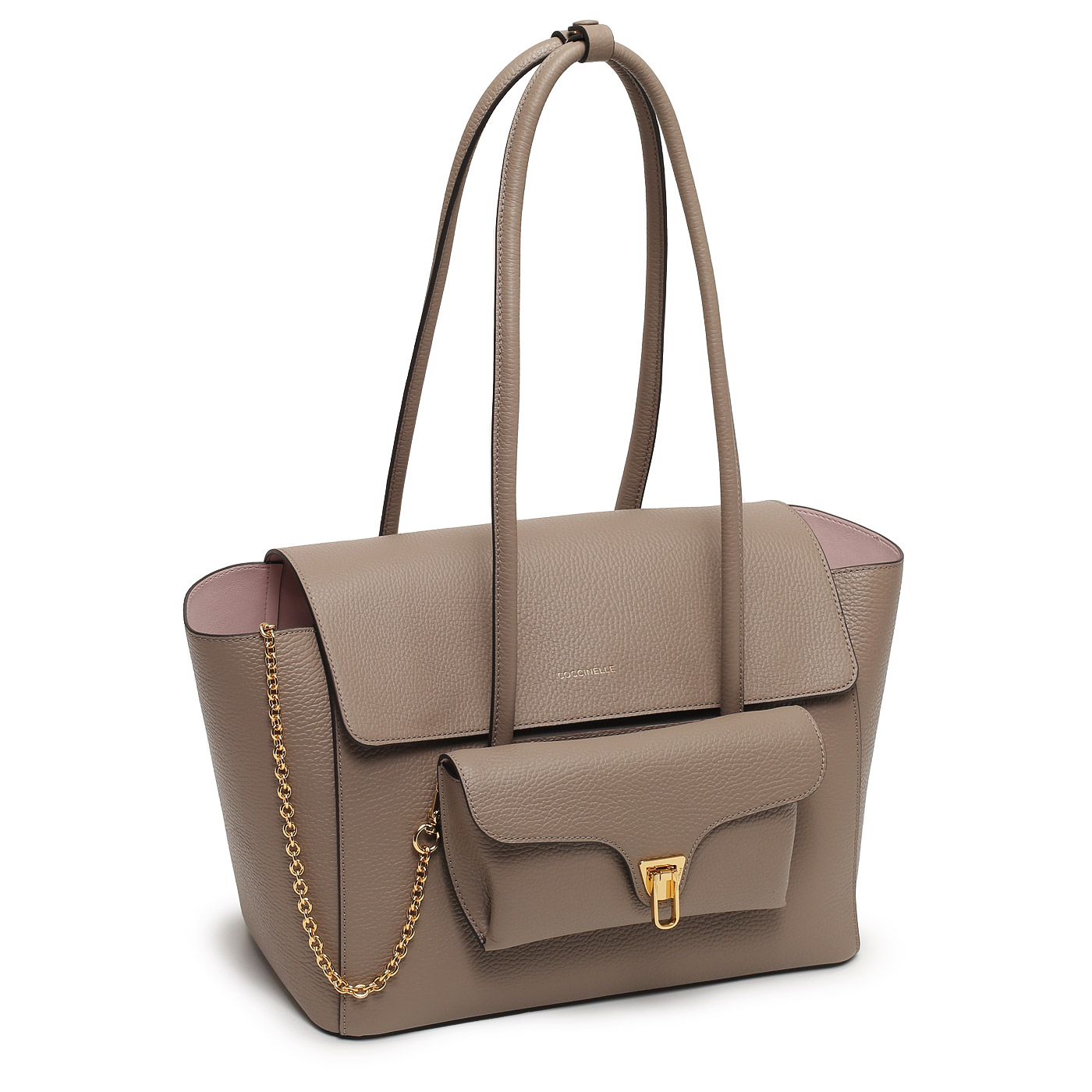 Кожаная сумка Coccinelle Double Beat