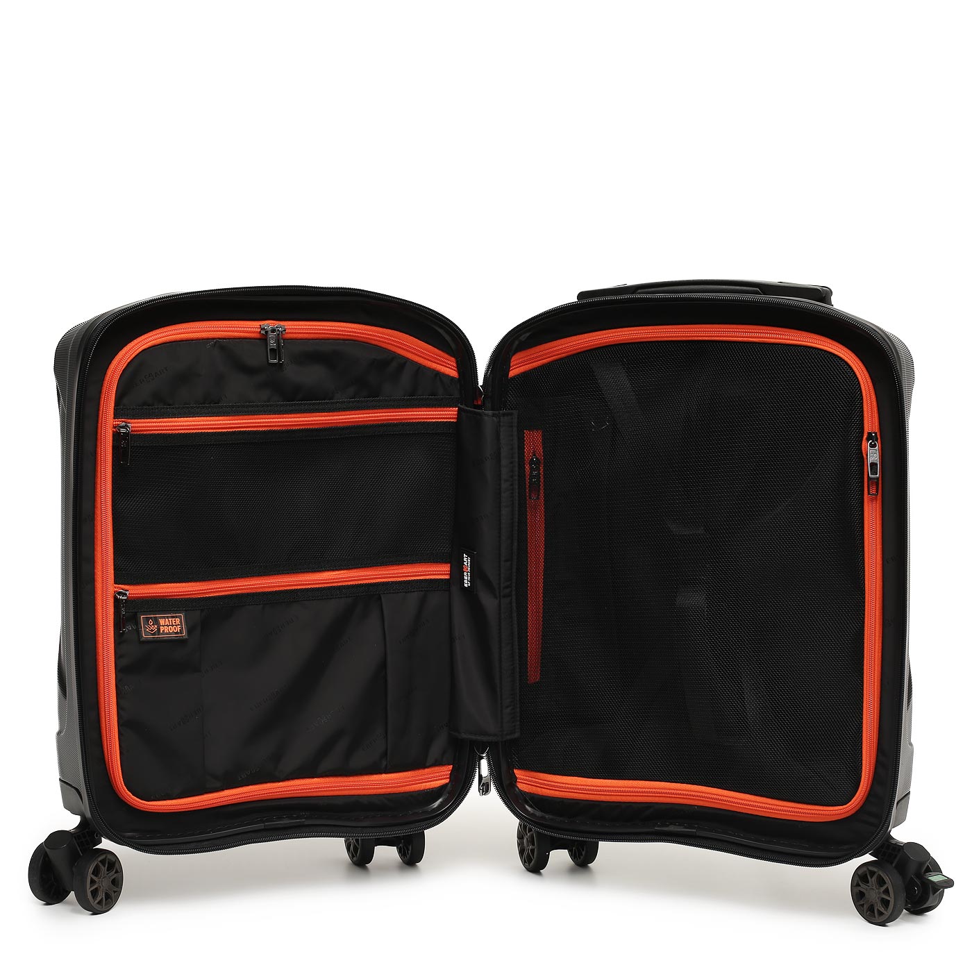 Чемодан с амортизированными колесами Eberhart Spectrum