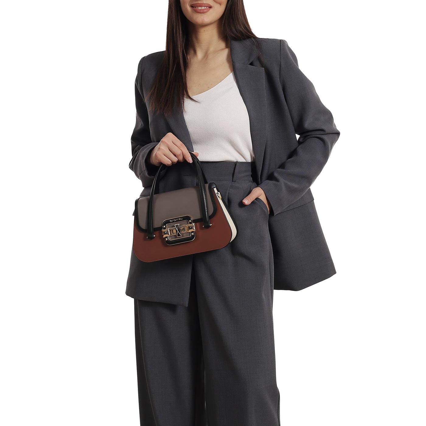 Кожаная сумка Cromia It jewel