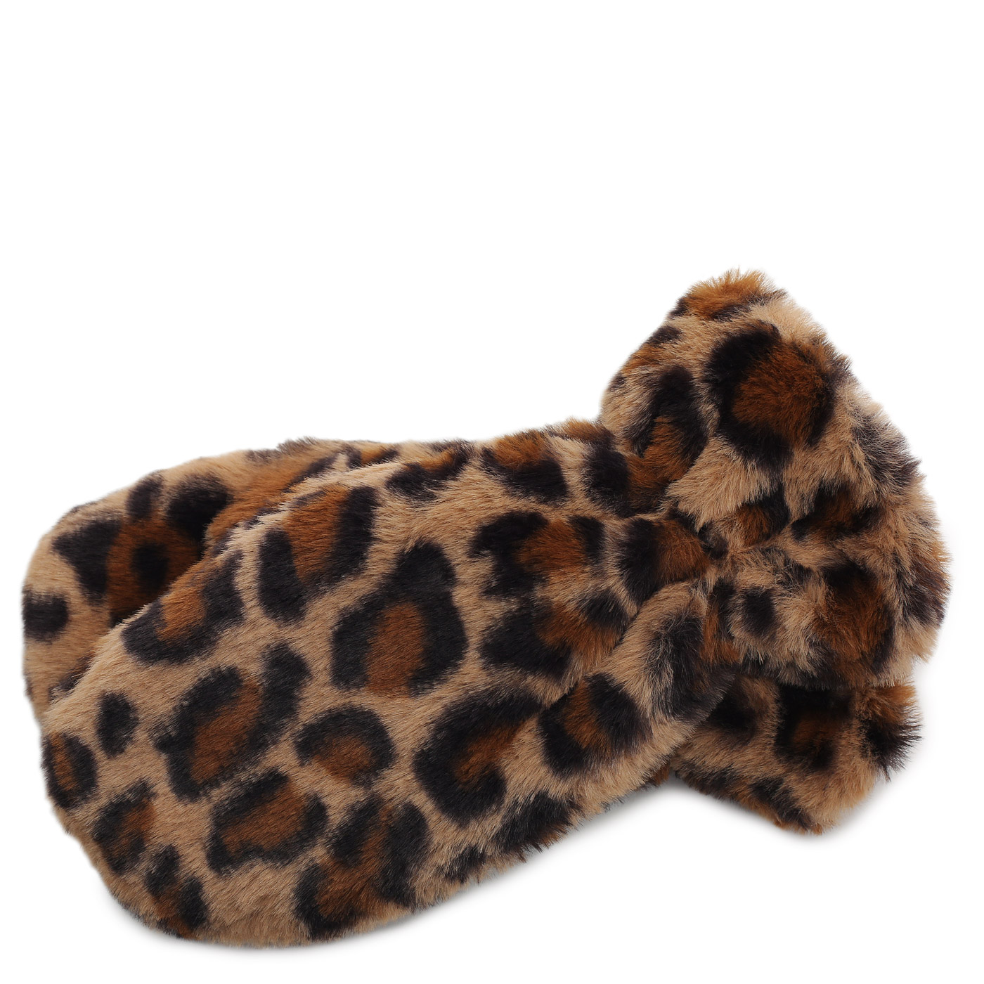 Russian Look Варежки безразмерные леопардовые