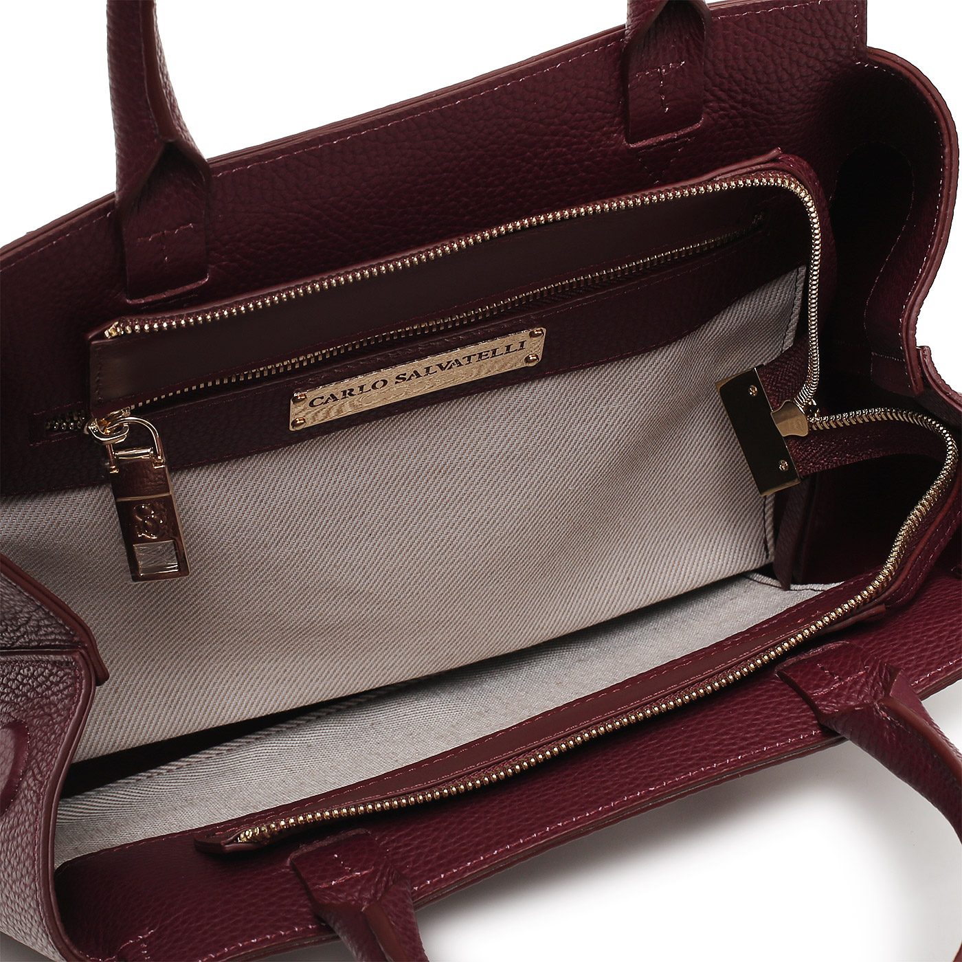Кожаная сумка Carlo Salvatelli Stefani gemma