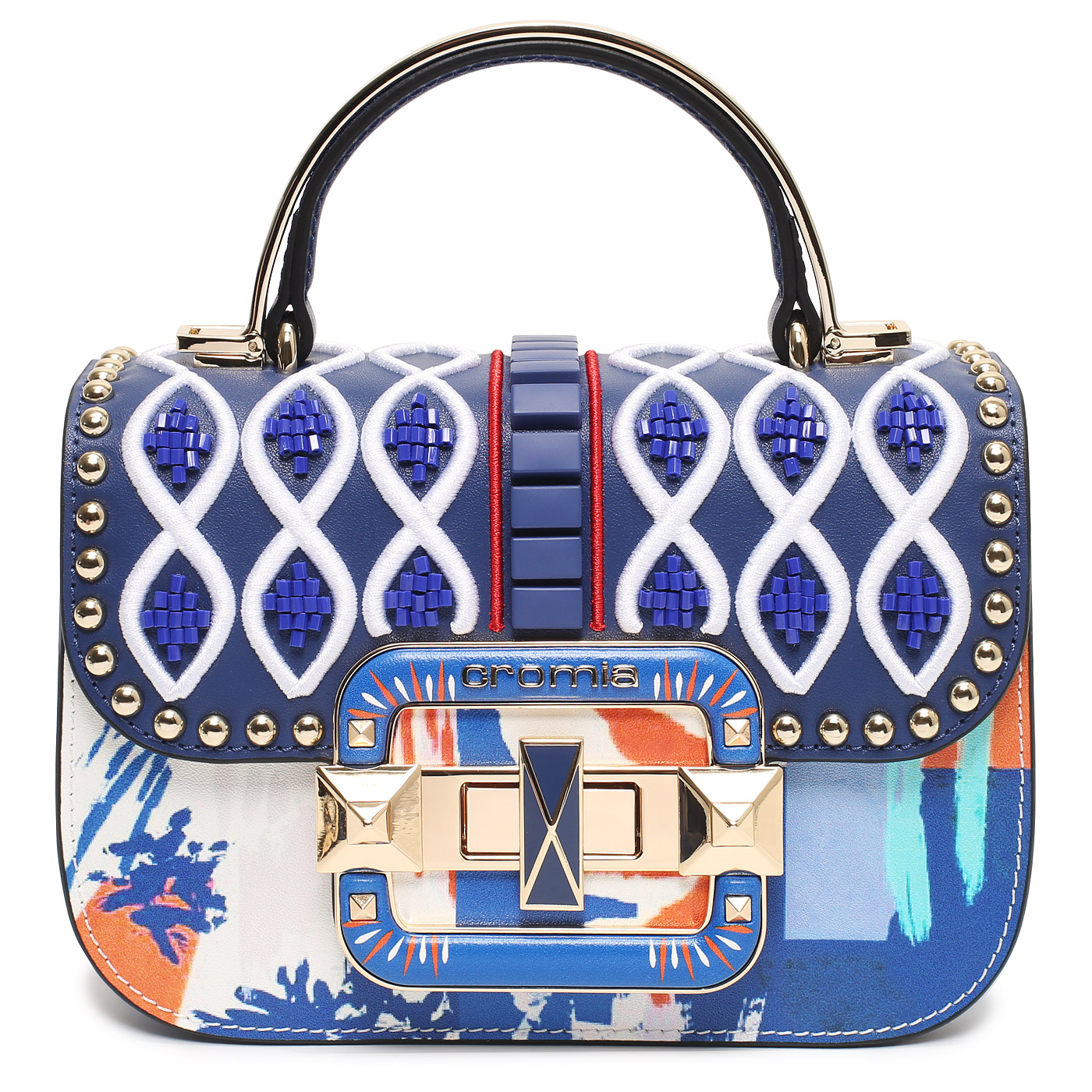 Cromia Кожаная сумка