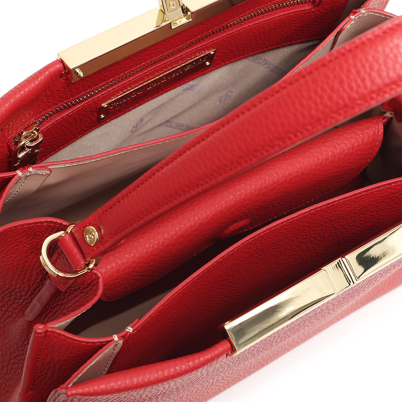 Кожаная сумка Carlo Salvatelli Josephine gemma