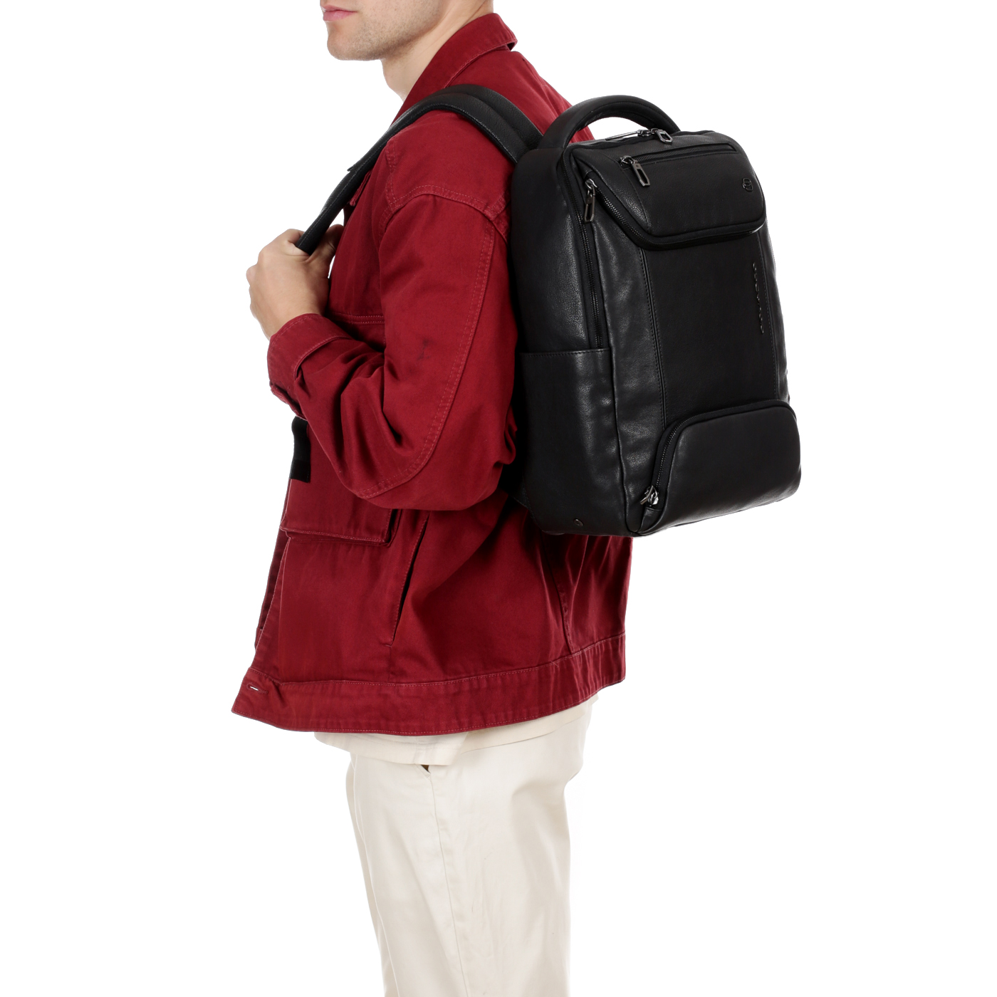 Кожаный рюкзак Piquadro Cronus