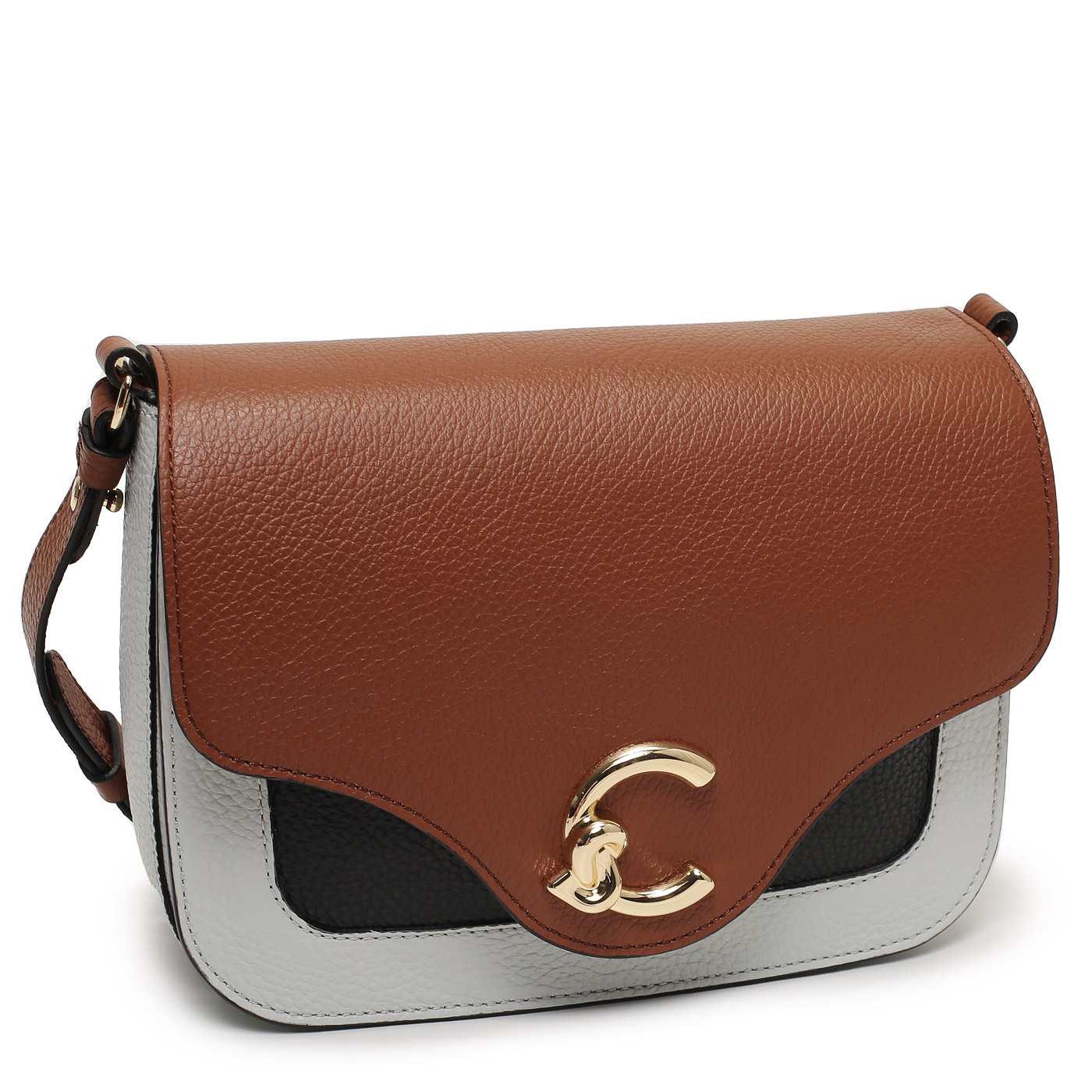 Кожаная сумка Coccinelle Coccinelle C-me Tricolor