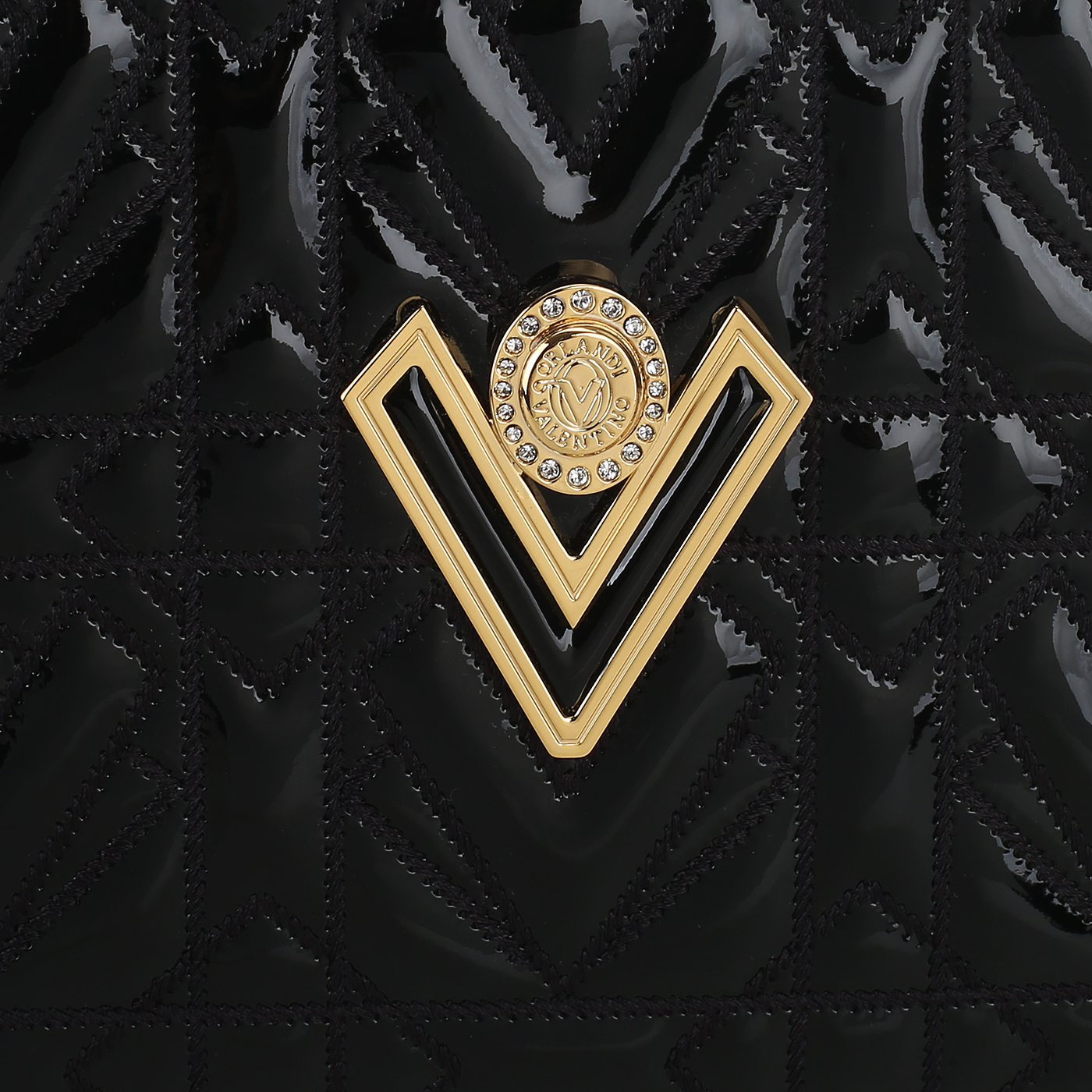 Кожаная сумка Valentino Orlandi Sisty