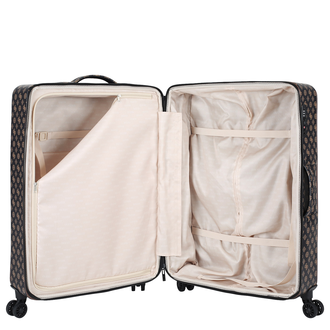 Чемодан большой L из полиурeтана Guess Peony