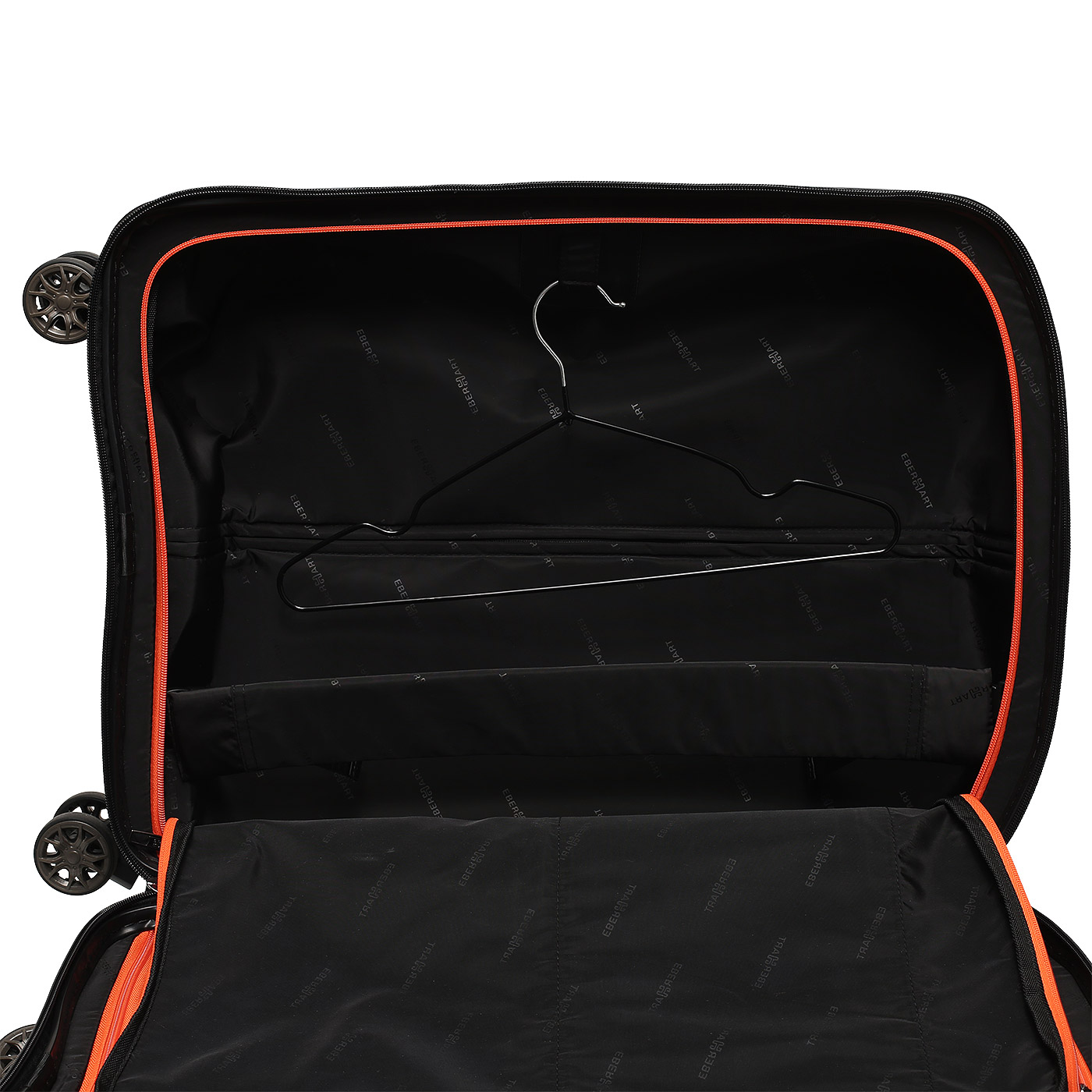 Чемодан с амортизированными колесами Eberhart Spectrum